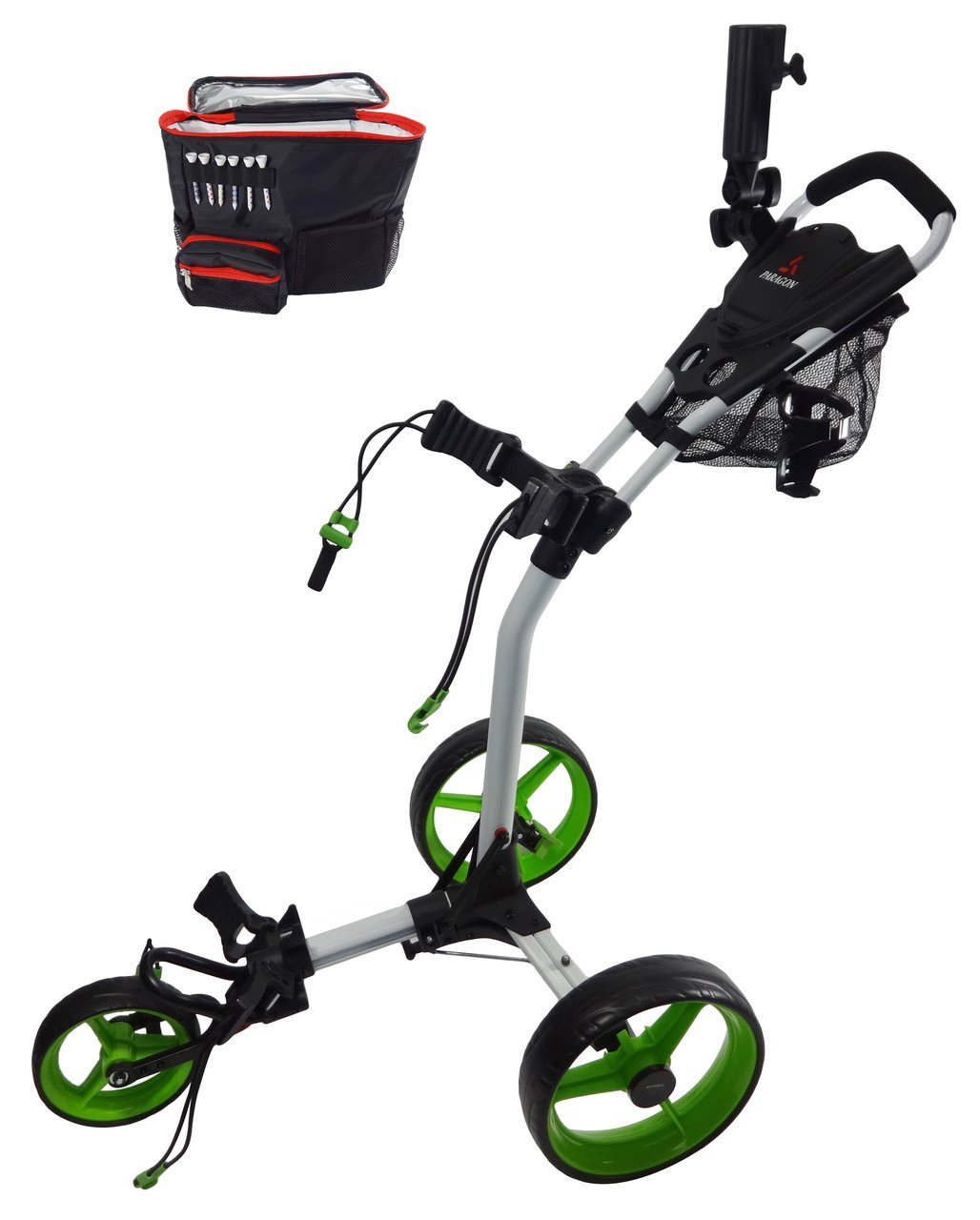 paragongolf3wheeliegreen Riverside Golf Golf Clubs Golf Bags Golfing Equipment