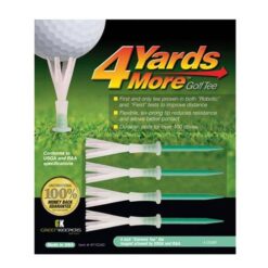 4 Yards More Golf Tees | 4" - Green