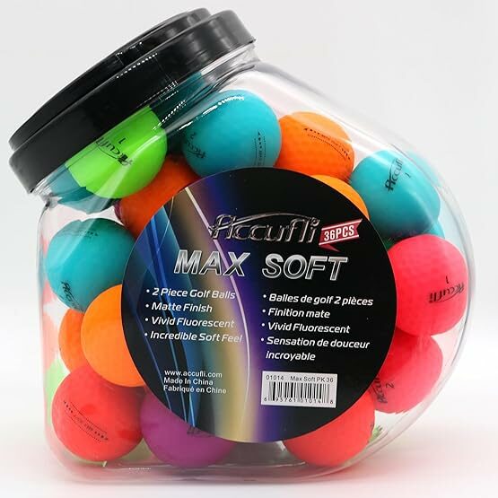 Accufli Max Soft Golf Balls (36-Pack)