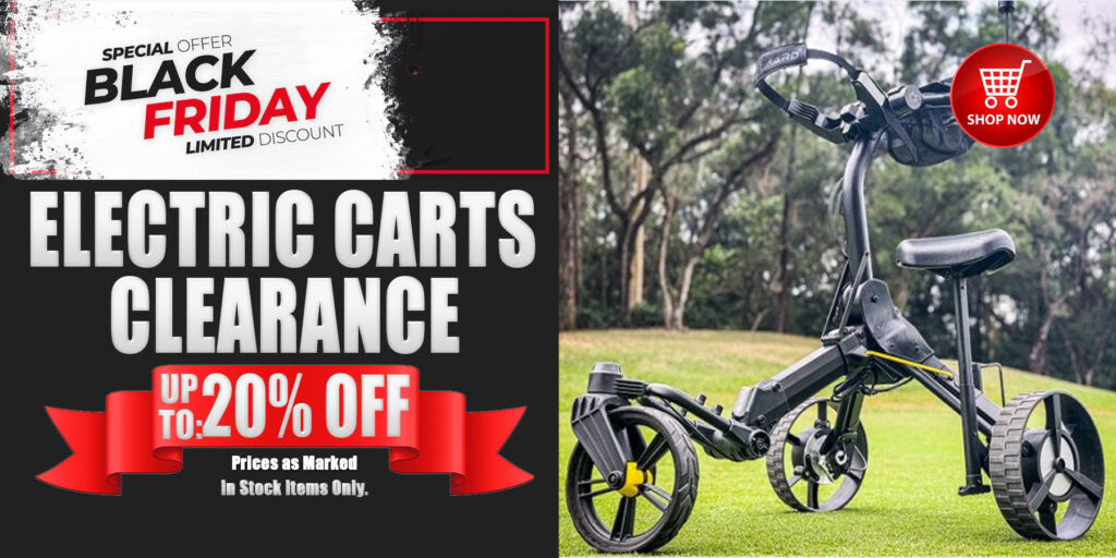 Image of Riverside Golf Centers Electric Golf Cart Sale 2025 Black Friday