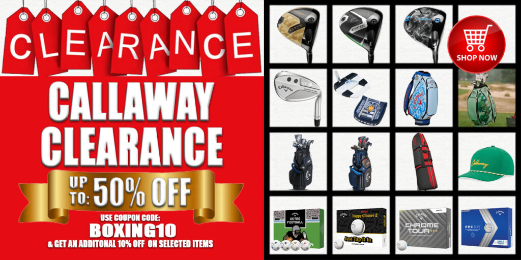 Image of Riverside Golf Centers Callaway Golf Club Sale