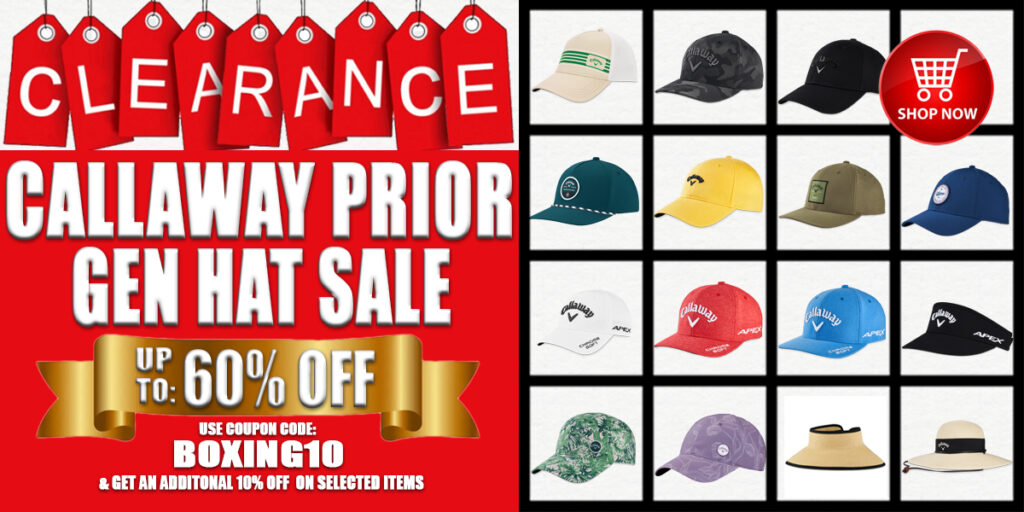 Image of Prior Season Style Callaway Hat Sale Up to 60% Off Banner