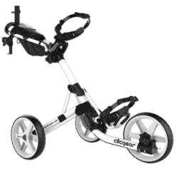 Image of White Clicgear Model 4.0 Golf Push Cart