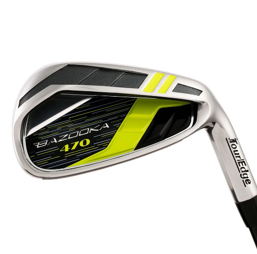 Tour Edge Men's Bazooka 470 Package Set | RIGHT HAND - Steel