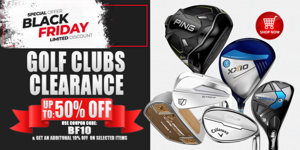 Image of Riverside Golf Centers Black Friday Sale on Golf Clubs