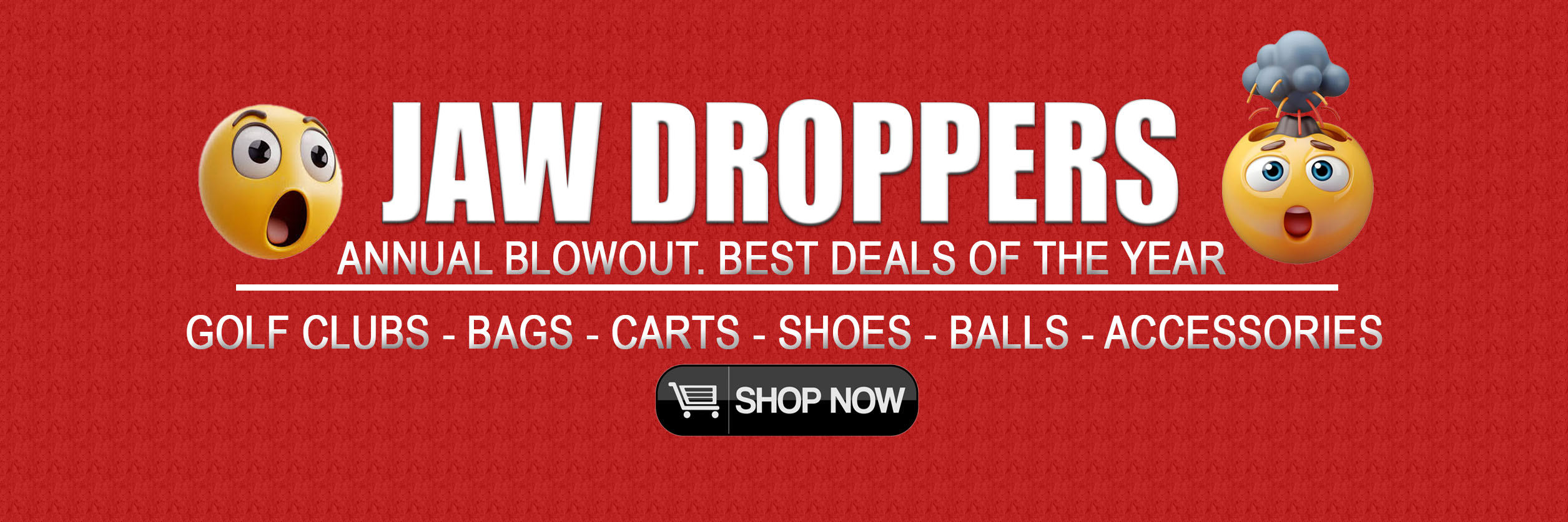 Image of Riverside Golf Centers Final Sale Banner for Golf Clubs & Equipment