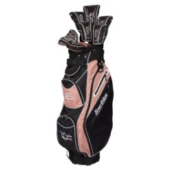 Tour Edge Ladies Moda Silk Complete Premium Package Set -Black / Rose Gold | Standard Length 5'3" to 5'9"