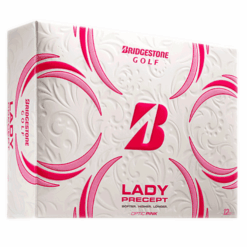 Bridgestone Lady Precept Golf Balls | Pink - Dozen Pack