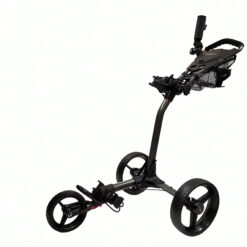 ParSports 8300A 3 Wheel Push Cart -Storm Grey Frame / Black Rims