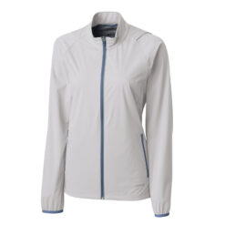 Annika Women's L/S Rain Delay Full Zip - Crystal Heather