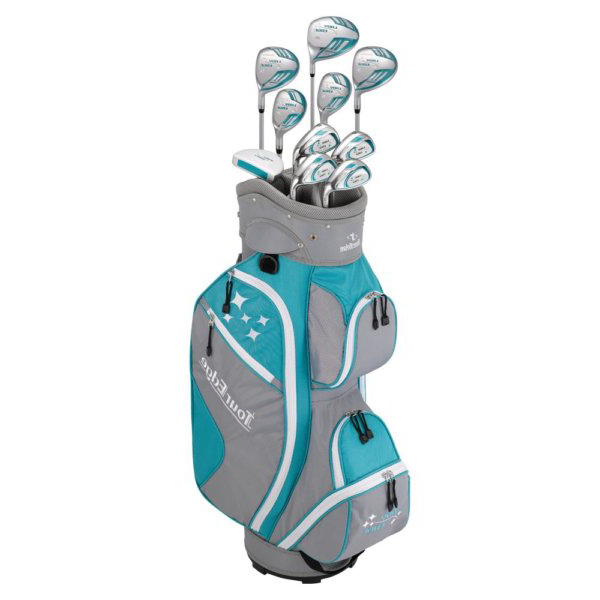 Tour Edge Lady Edge Complete Package Set | Turquoise / White (LEFT HAND)