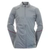 Sunice Men's Jay Zephal Waterproof Jacket - Magnesium/Brick Red (Size XL)