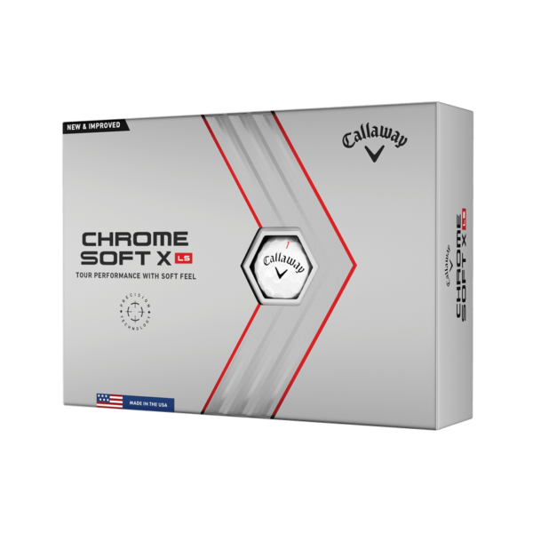Callaway Chrome Soft X LS Dozen Golf Balls 2022