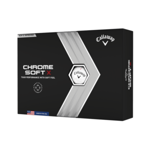 Callaway Chrome Soft X Golf Balls Dozen Pack 2022