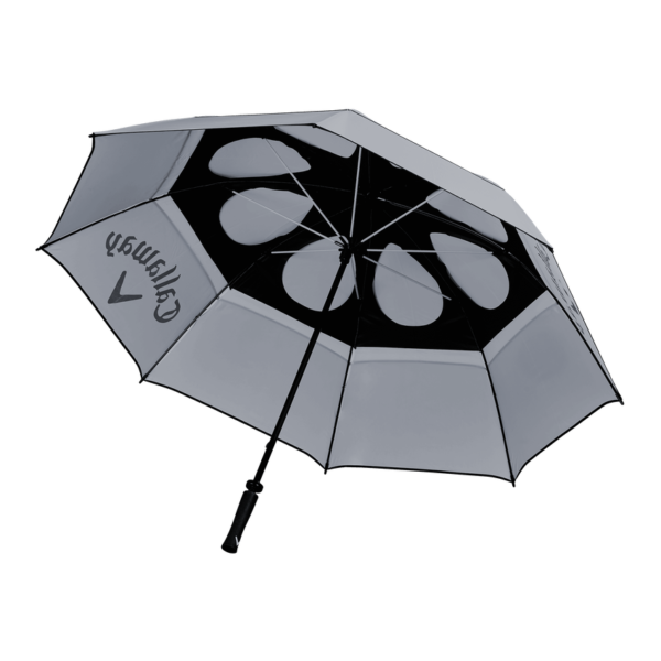 Callaway Shield Umbrella Grey & Black Profile