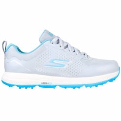 Skechers Women's GO GOLF Elite 5 Sport | Gray / Aqua - Size 9 (Web Only)