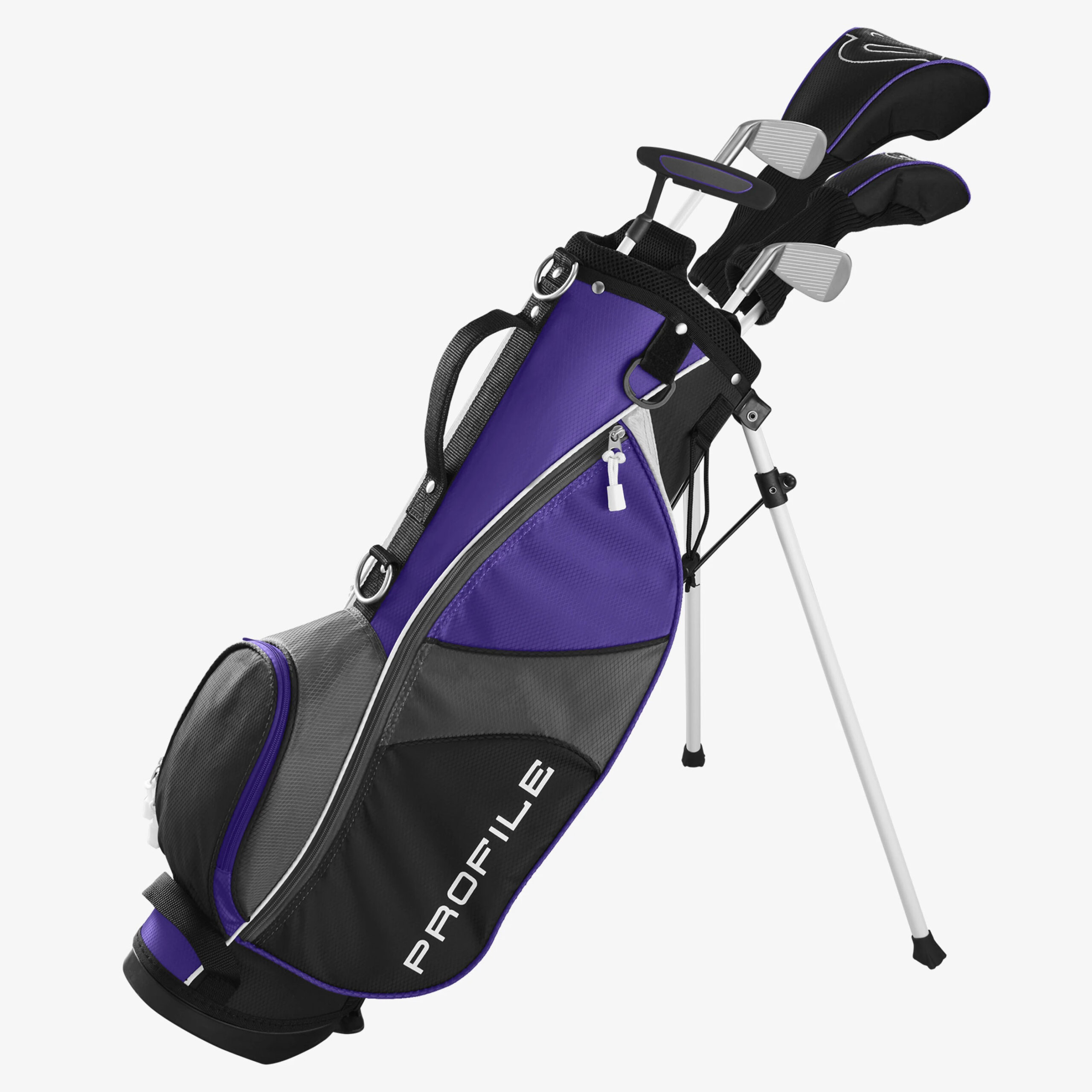 Wilson JGI Complete Junior Golf Set Medium Purple | Age 8-11, Height 4’2” to 4’8” / 127cm to 142cm