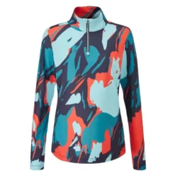 Ping Women's Lois Long-sleeve Top - Navy Multi