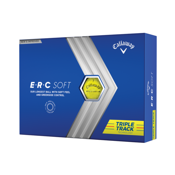 Callaway ERC Soft Yellow Dozen Golf Balls