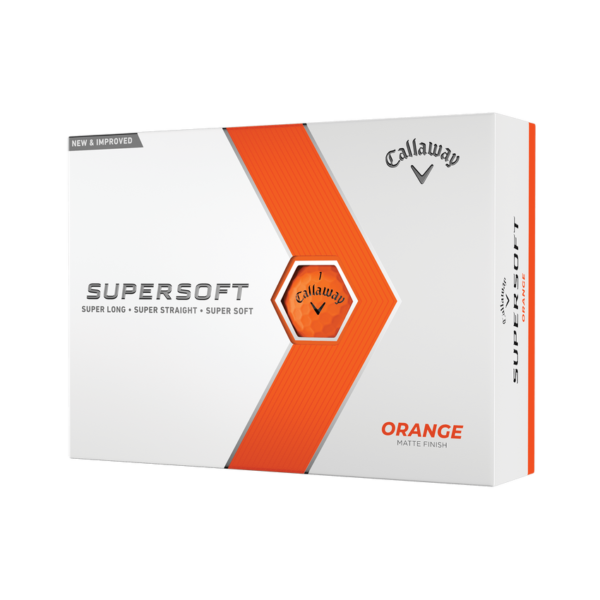 Callaway Supersoft Orange Dozen Golf Balls