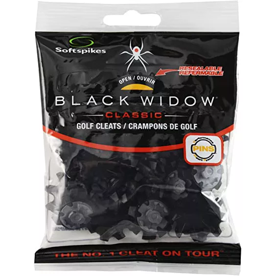 Black Widow Replacement Golf Cleats Pins Riverside Golf