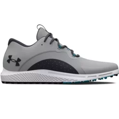 Under Armour Men's Charged Draw 2 Spikeless Golf Shoess | Mod Grey / Midnight Navy - Sizes 8 & 8.5 (Web Only)