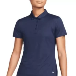 Nike Women's Dri-FIT Victory Golf Polo | College Navy / White