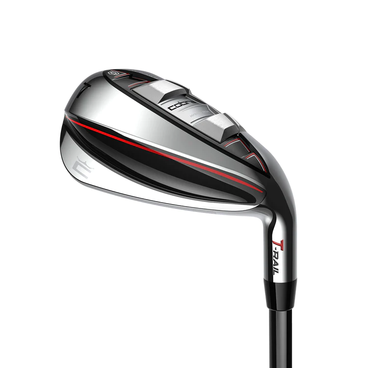 Cobra Men's T-Rail Hybrid Iron Set | 4H, 5H, 6-PW - Graphite