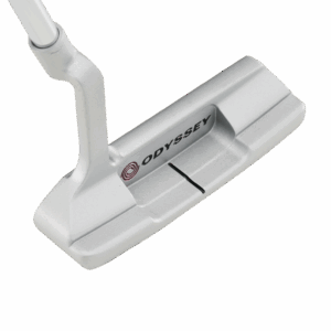 【ODYSSEY】WHITE HOT BLACK SERIES No.2 Odyssey White Hot Black Series TWO Putter Stroke LAB shaft