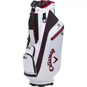 Callaway Org 7 Golf Cart Bag White-Black-Fire Red