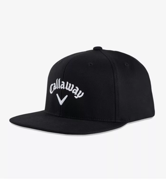 Callaway Flatbill Cap Black Riverside Golf