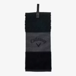 Callaway Trifold Towel | Black