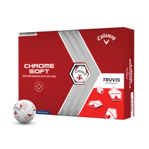 Callaway Chrome Soft Truvis Maple Leaf Golf Balls