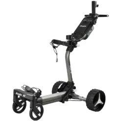 Image of Axglo E5 Follow Electric Golf Push Cart Grey