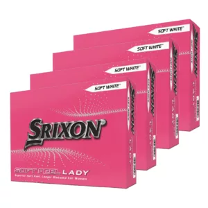Srixon Soft Feel Ladies 4 Dozen White Golf Balls