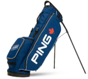 Ping Hoofer Lite Stand Bag Navy with Maple Leaf Limited Edition