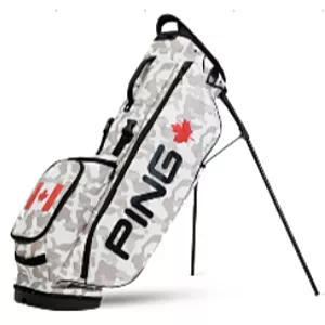Ping Hoofer Lite White Camo with Leaf & Canadian Flag Limited Edition