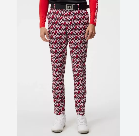 J.Lindeberg Ellott Pant Micro Bridge Cherry