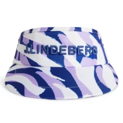 J.Lindeberg Viktor Print Visor | Sample Sale - Purple Printed Zebra (web only)