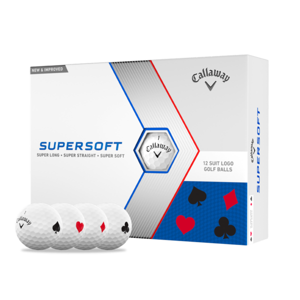 Callaway Supersoft Suits Golf Balls Dozen Pack