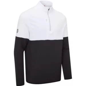 Ping Nexus Colour Block Fleece Top White Black