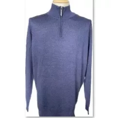 Mizuno Merino Wool 1/4 Zip Sweater - Navy (web only)