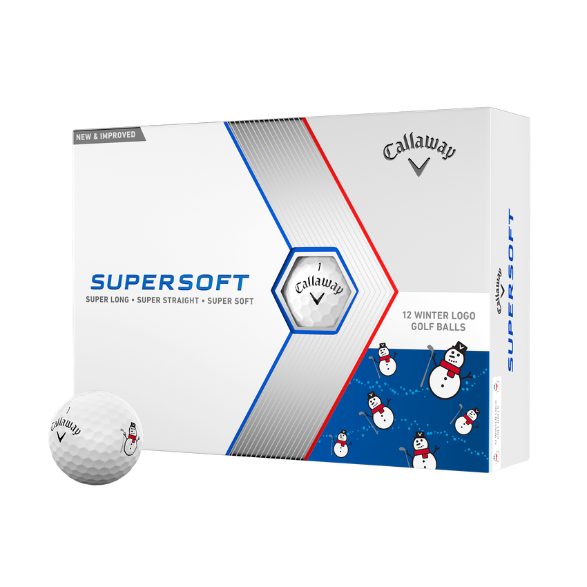Callaway Supersoft "Winter" Golf Balls Dozen Limited Edition (2023