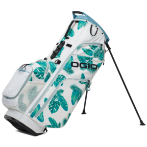 Ogio Woode 8 Hybrid Golf Stand Bag Twilight Tropics Light Grey 2022