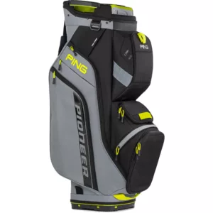Ping Pioneer Iron & Black & Neon Yellow Golf Cart Bag