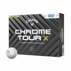 Callaway Chrome Tour X Triple Track Golf Balls | White - Dozen
