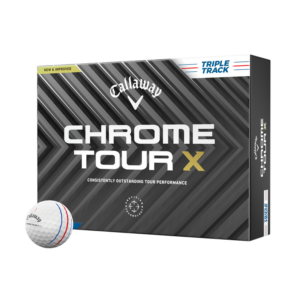 Callaway Chrome Tour X Triple Track Golf Balls Dozen White