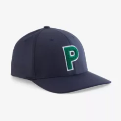 Puma Chenille P Cap | Deep Navy / Vine
