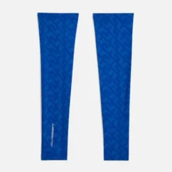 J.Lindeberg Women's Aylin Print Sleeves | Sample Sale - Blue Painted Bridge - Size XS/S (web only)