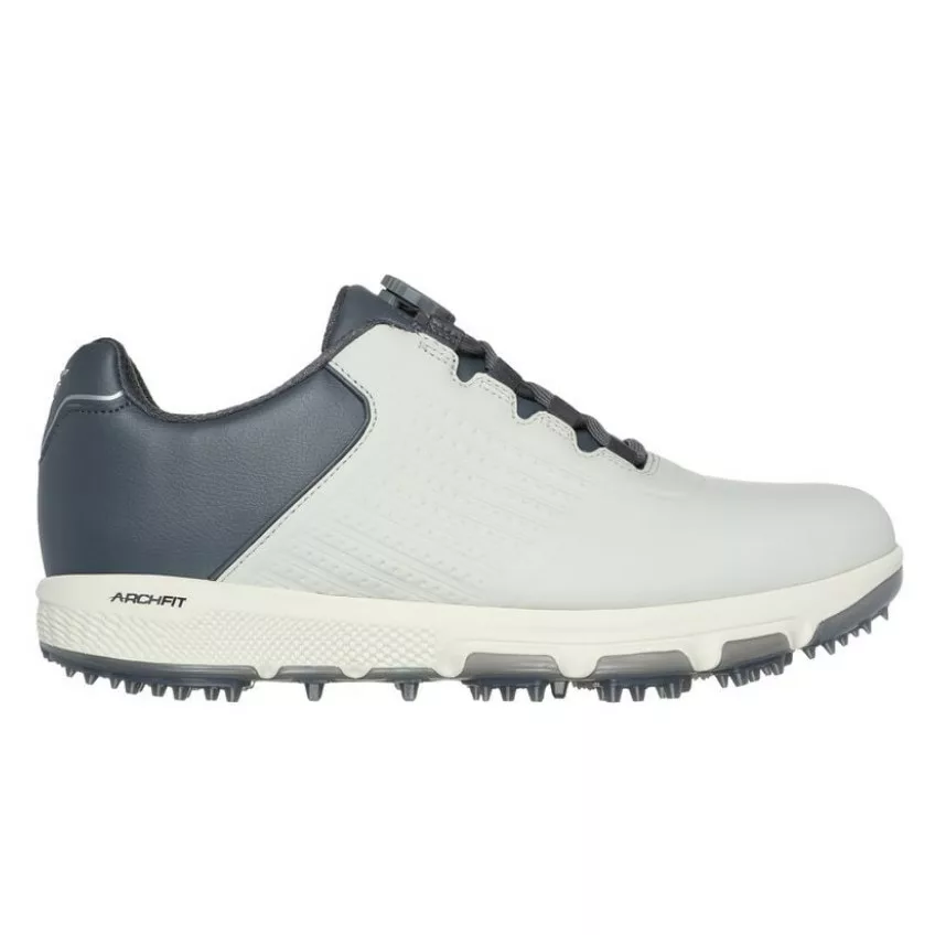 Skechers Men's GO GOLF Pro SL Twist Light Gray Charcoal